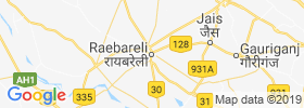 Raebareli map